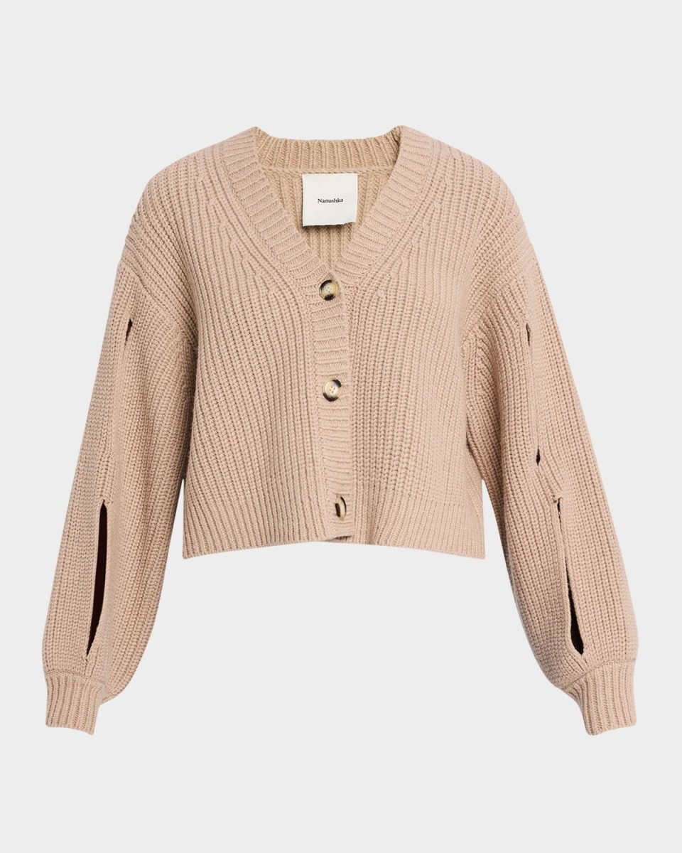 Karolin Wool-Cashmere Cardigan